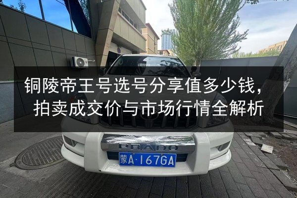 铜陵帝王号选号分享值多少钱,拍卖成交价与市场行情全解析 第2张 铜陵帝王号选号分享值多少钱,拍卖成交价与市场行情全解析 第2张