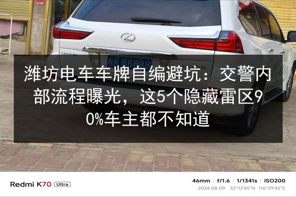 潍坊电车车牌自编避坑:交警内部流程曝光,这5个隐藏雷区90%车主都不知道 第2张 潍坊电车车牌自编避坑:交警内部流程曝光,这5个隐藏雷区90%车主都不知道 第2张