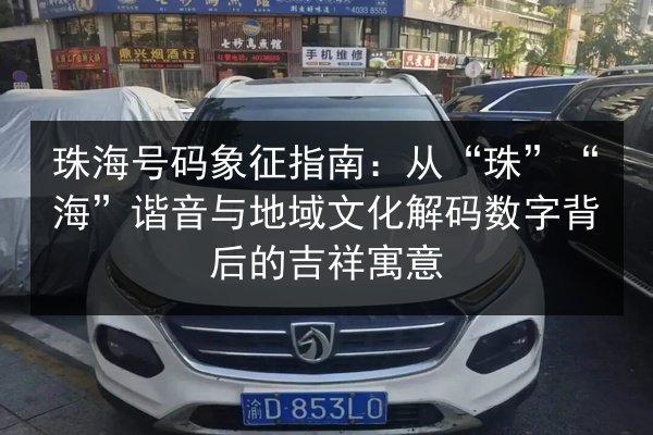 珠海号码象征指南：从“珠”“海”谐音与地域文化解码数字背后的吉祥寓意