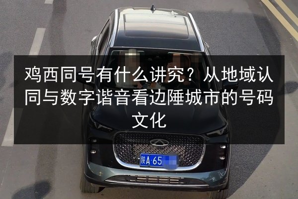 鸡西同号有什么讲究？从地域认同与数字谐音看边陲城市的号码文化