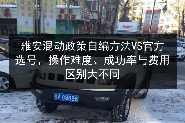 雅安混动政策自编方法VS官方选号，操作难度、成功率与费用区别大不同