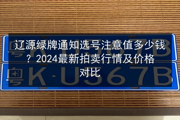 辽源绿牌通知选号注意值多少钱?2024最新拍卖行情及价格对比 第2张 辽源绿牌通知选号注意值多少钱?2024最新拍卖行情及价格对比 第2张