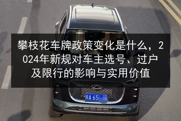 攀枝花车牌政策变化是什么，2024年新规对车主选号、过户及限行的影响与实用价值 第2张
