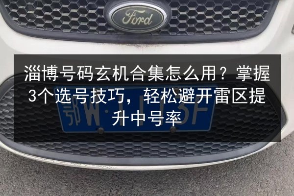 淄博号码玄机合集怎么用？掌握3个选号技巧，轻松避开雷区提升中号率 第3张