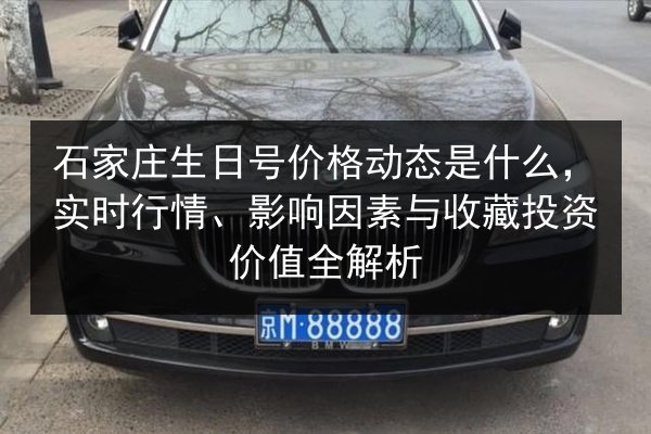 石家庄生日号价格动态是什么,实时行情、影响因素与收藏投资价值全解析 第2张 石家庄生日号价格动态是什么,实时行情、影响因素与收藏投资价值全解析 第2张