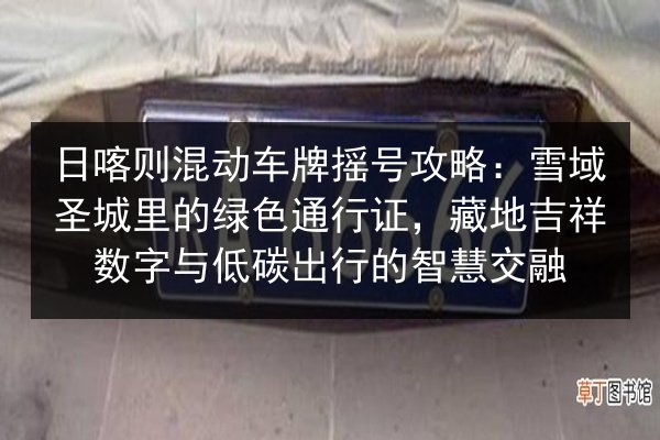 日喀则混动车牌摇号攻略：雪域圣城里的绿色通行证，藏地吉祥数字与低碳出行的智慧交融