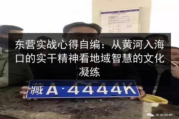 东营实战心得自编：从黄河入海口的实干精神看地域智慧的文化凝练