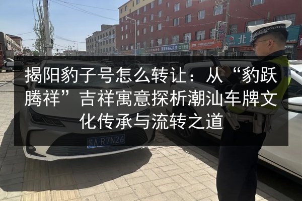 揭阳豹子号怎么转让：从“豹跃腾祥”吉祥寓意探析潮汕车牌文化传承与流转之道 第2张