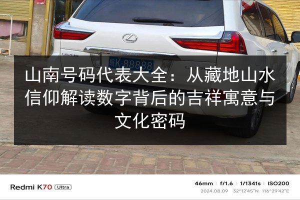山南号码代表大全：从藏地山水信仰解读数字背后的吉祥寓意与文化密码 第3张