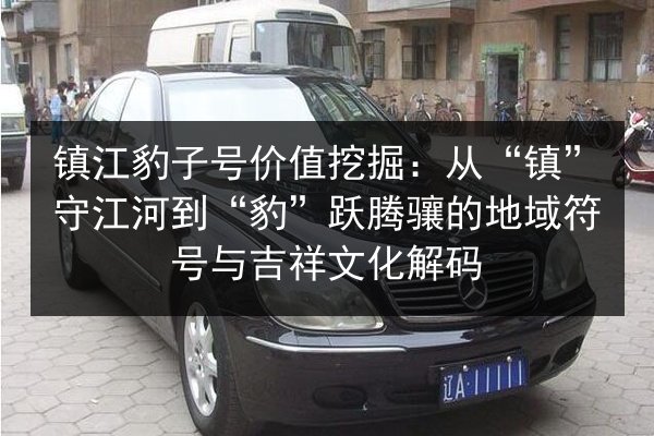 镇江豹子号价值挖掘：从“镇”守江河到“豹”跃腾骧的地域符号与吉祥文化解码