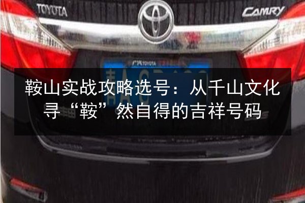 鞍山实战攻略选号：从千山文化寻“鞍”然自得的吉祥号码 第3张