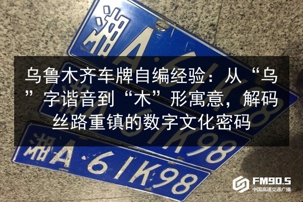 乌鲁木齐车牌自编经验：从“乌”字谐音到“木”形寓意，解码丝路重镇的数字文化密码