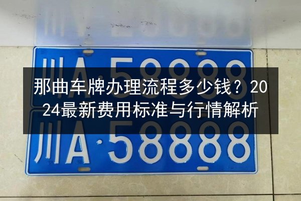 那曲车牌办理流程多少钱？2024最新费用标准与行情解析 第2张