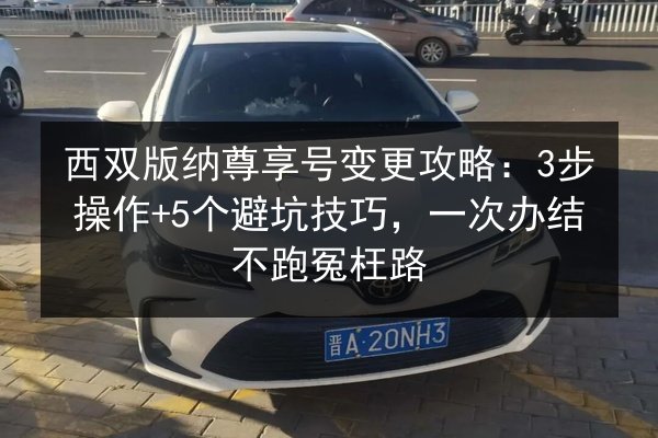 西双版纳尊享号变更攻略：3步操作+5个避坑技巧，一次办结不跑冤枉路