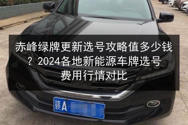 赤峰绿牌更新选号攻略值多少钱？2024各地新能源车牌选号费用行情对比 第2张