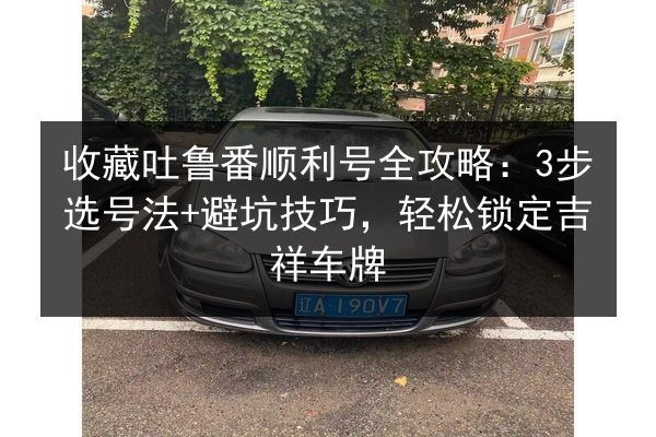 收藏吐鲁番顺利号全攻略：3步选号法+避坑技巧，轻松锁定吉祥车牌