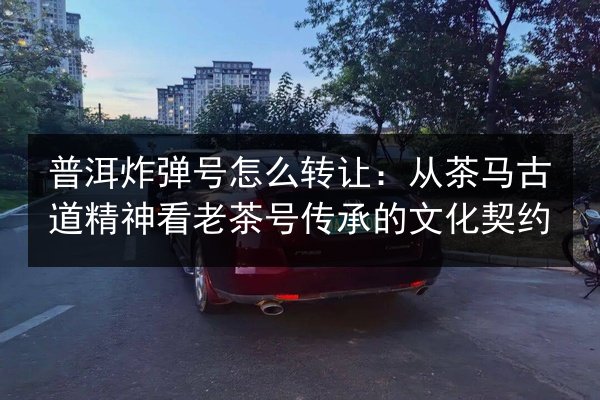 普洱炸弹号怎么转让:从茶马古道精神看老茶号传承的文化契约 第2张 普洱炸弹号怎么转让:从茶马古道精神看老茶号传承的文化契约 第2张