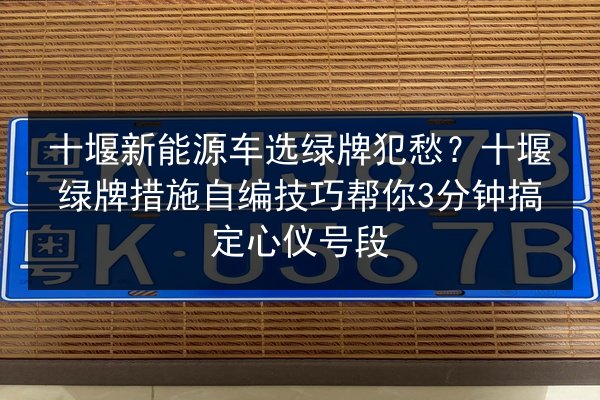 十堰新能源车选绿牌犯愁?十堰绿牌措施自编技巧帮你3分钟搞定心仪号段 第3张 十堰新能源车选绿牌犯愁?十堰绿牌措施自编技巧帮你3分钟搞定心仪号段 第3张