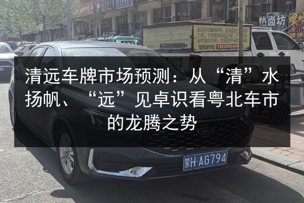 清远车牌市场预测:从“清”水扬帆、“远”见卓识看粤北车市的龙腾之势 第2张 清远车牌市场预测:从“清”水扬帆、“远”见卓识看粤北车市的龙腾之势 第2张