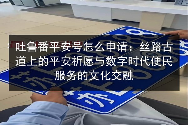 吐鲁番平安号怎么申请:丝路古道上的平安祈愿与数字时代便民服务的文化交融 第2张 吐鲁番平安号怎么申请:丝路古道上的平安祈愿与数字时代便民服务的文化交融 第2张