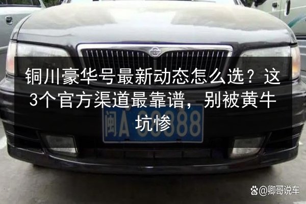 铜川豪华号最新动态怎么选?这3个官方渠道最靠谱,别被黄牛坑惨 第2张 铜川豪华号最新动态怎么选?这3个官方渠道最靠谱,别被黄牛坑惨 第2张