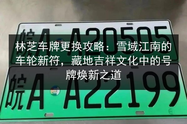 林芝车牌更换攻略：雪域江南的车轮新符，藏地吉祥文化中的号牌焕新之道