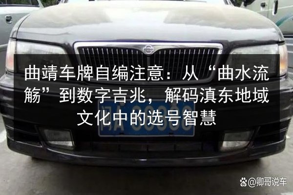 曲靖车牌自编注意：从“曲水流觞”到数字吉兆，解码滇东地域文化中的选号智慧 第2张