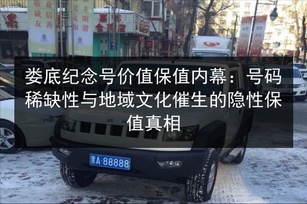 娄底纪念号价值保值内幕:号码稀缺性与地域文化催生的隐性保值真相 第3张 娄底纪念号价值保值内幕:号码稀缺性与地域文化催生的隐性保值真相 第3张
