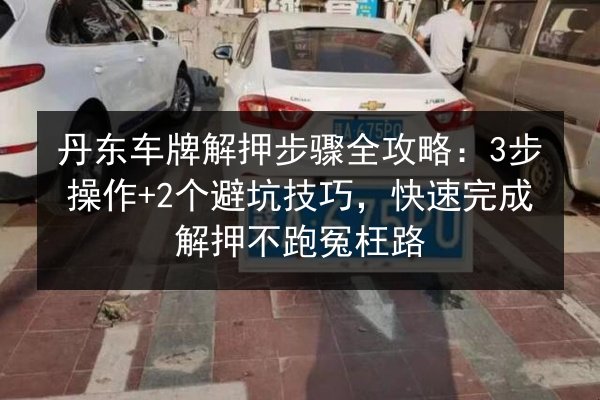 丹东车牌解押步骤全攻略：3步操作+2个避坑技巧，快速完成解押不跑冤枉路