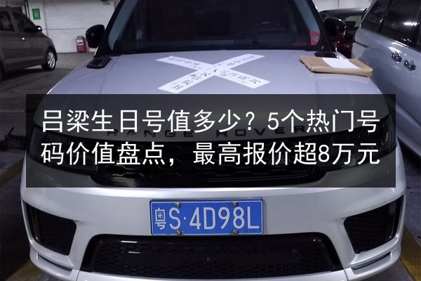 吕梁生日号值多少？5个热门号码价值盘点，最高报价超8万元 第2张
