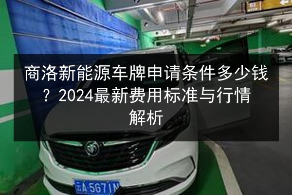 商洛新能源车牌申请条件多少钱?2024最新费用标准与行情解析 第3张 商洛新能源车牌申请条件多少钱?2024最新费用标准与行情解析 第3张