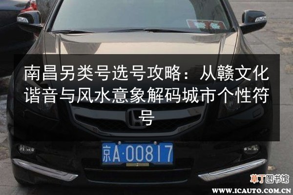 南昌另类号选号攻略：从赣文化谐音与风水意象解码城市个性符号