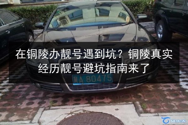在铜陵办靓号遇到坑?铜陵真实经历靓号避坑指南来了 第2张 在铜陵办靓号遇到坑?铜陵真实经历靓号避坑指南来了 第2张