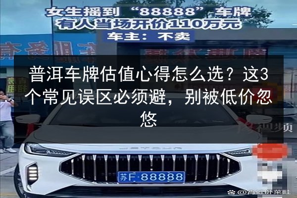 普洱车牌估值心得怎么选?这3个常见误区必须避,别被低价忽悠 第2张 普洱车牌估值心得怎么选?这3个常见误区必须避,别被低价忽悠 第2张