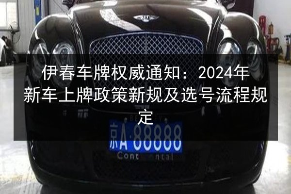 伊春车牌权威通知:2024年新车上牌政策新规及选号流程规定 第3张 伊春车牌权威通知:2024年新车上牌政策新规及选号流程规定 第3张