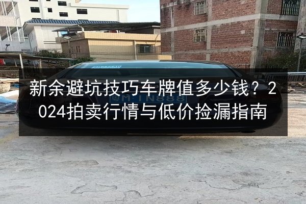 新余避坑技巧车牌值多少钱？2024拍卖行情与低价捡漏指南