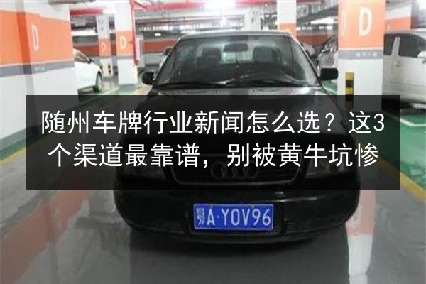 随州车牌行业新闻怎么选?这3个渠道最靠谱,别被黄牛坑惨 第3张 随州车牌行业新闻怎么选?这3个渠道最靠谱,别被黄牛坑惨 第3张