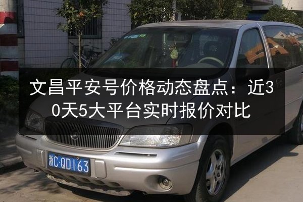 文昌平安号价格动态盘点：近30天5大平台实时报价对比 第2张