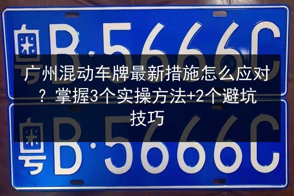 广州混动车牌最新措施怎么应对?掌握3个实操方法+2个避坑技巧 第2张 广州混动车牌最新措施怎么应对?掌握3个实操方法+2个避坑技巧 第2张