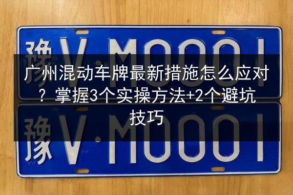 广州混动车牌最新措施怎么应对?掌握3个实操方法+2个避坑技巧 第3张 广州混动车牌最新措施怎么应对?掌握3个实操方法+2个避坑技巧 第3张