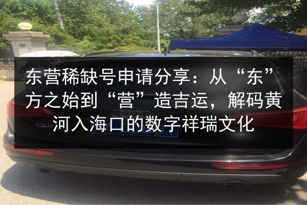 东营稀缺号申请分享:从“东”方之始到“营”造吉运,解码黄河入海口的数字祥瑞文化 第3张 东营稀缺号申请分享:从“东”方之始到“营”造吉运,解码黄河入海口的数字祥瑞文化 第3张