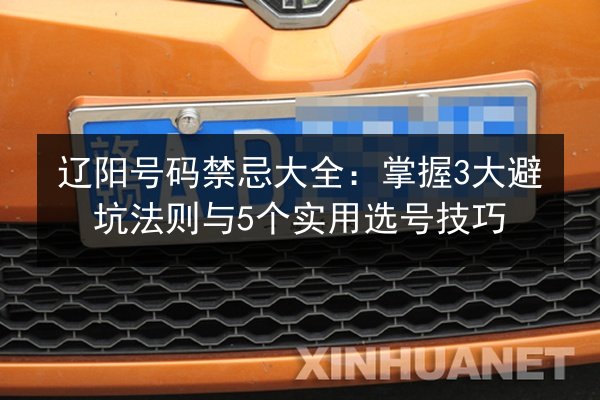 辽阳号码禁忌大全：掌握3大避坑法则与5个实用选号技巧