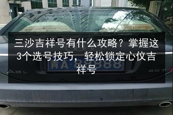 三沙吉祥号有什么攻略？掌握这3个选号技巧，轻松锁定心仪吉祥号 第2张