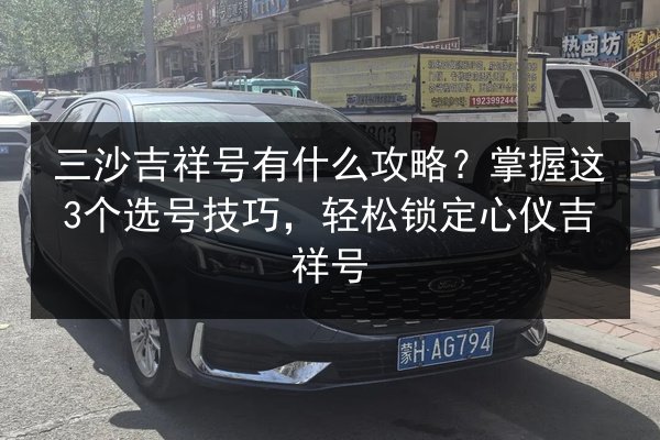 三沙吉祥号有什么攻略？掌握这3个选号技巧，轻松锁定心仪吉祥号 第3张