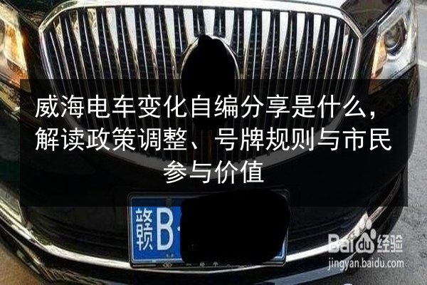 威海电车变化自编分享是什么，解读政策调整、号牌规则与市民参与价值