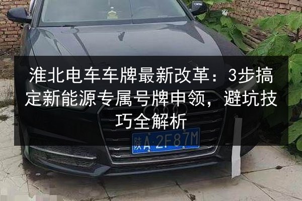 淮北电车车牌最新改革:3步搞定新能源专属号牌申领,避坑技巧全解析 第2张 淮北电车车牌最新改革:3步搞定新能源专属号牌申领,避坑技巧全解析 第2张