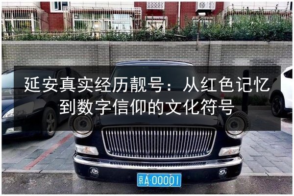 延安真实经历靓号：从红色记忆到数字信仰的文化符号 第2张