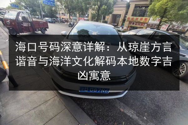 海口号码深意详解：从琼崖方言谐音与海洋文化解码本地数字吉凶寓意 第3张