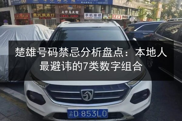 楚雄号码禁忌分析盘点:本地人最避讳的7类数字组合 第3张 楚雄号码禁忌分析盘点:本地人最避讳的7类数字组合 第3张