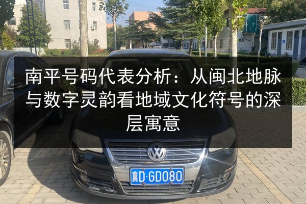 南平号码代表分析：从闽北地脉与数字灵韵看地域文化符号的深层寓意 第3张